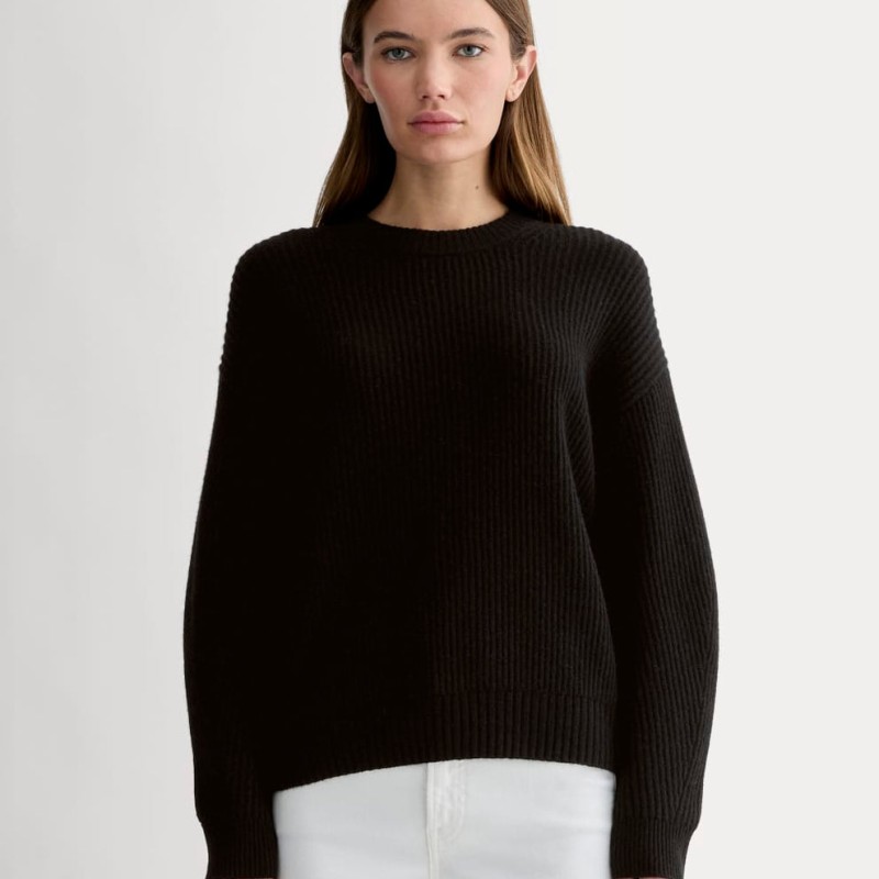 Wool and cashmere sweater