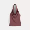 Halter Cowlneck Top in Butterknit