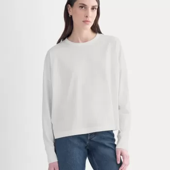 Oversized Boxy Crew in Essential Cotton