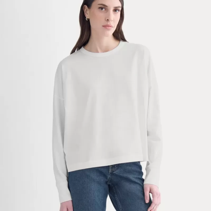 Oversized Boxy Crew in Essential Cotton