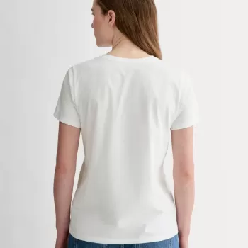 The Slim V-Neck Tee in Essential Cotton