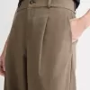 Wide-Leg Trouser in Buttersmooth