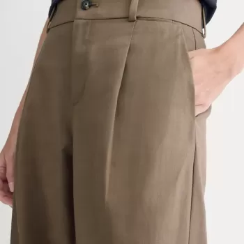 Wide-Leg Trouser in Buttersmooth