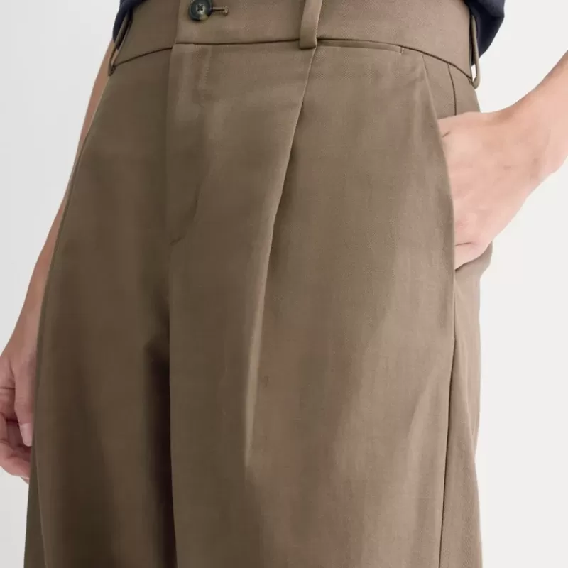 Wide-Leg Trouser in Buttersmooth