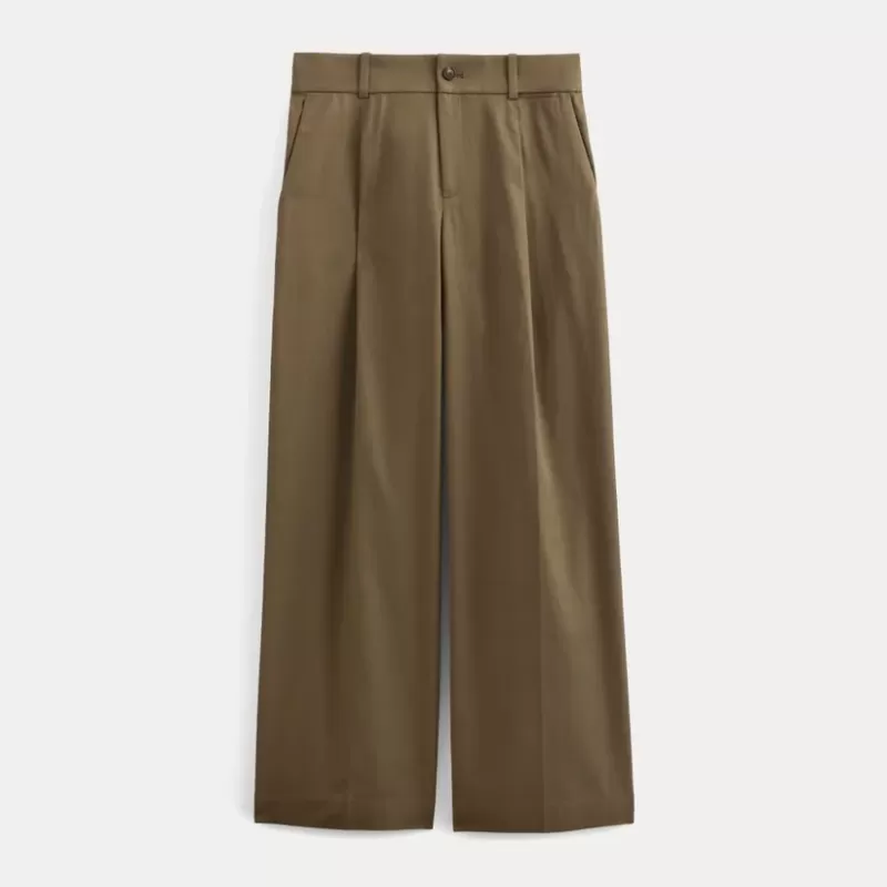 Wide-Leg Trouser in Buttersmooth